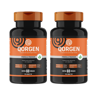 QORGEN®️ - 2 Meses de Energia Celular – 120 Cápsulas