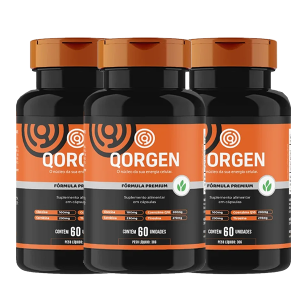 QORGEN®️ - 3 Meses de Energia Celular – 180 Cápsulas