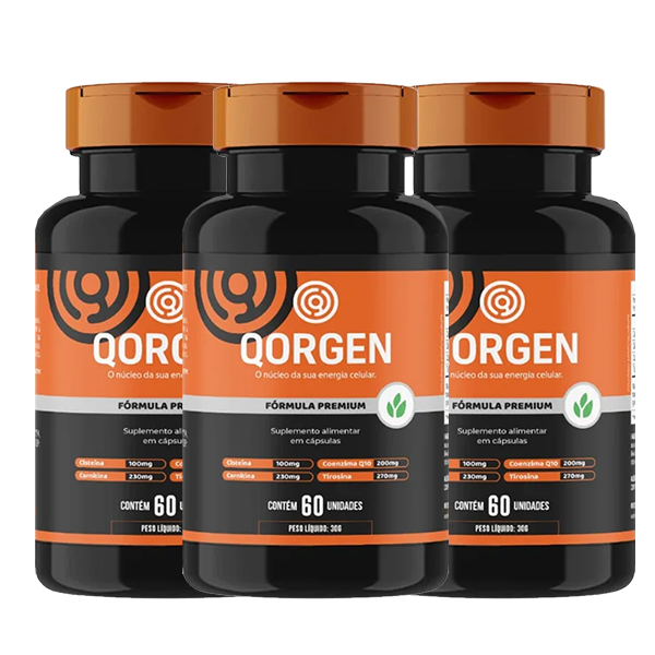 QORGEN®️ - 3 Meses de Energia Celular – 180 Cápsulas